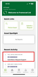 Onboarding - Engage - Tap a request