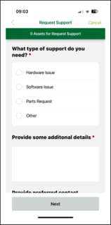 Onboarding-Using Engage-Entering support request details-1