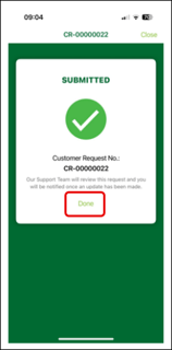 Onboaring-Using Engage-Customer Request Number