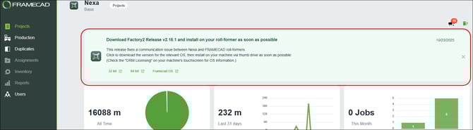 Nexa - Release - Broadcast feature