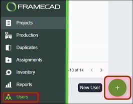 Nexa- Users - adding a user