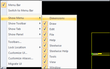 Customize windows